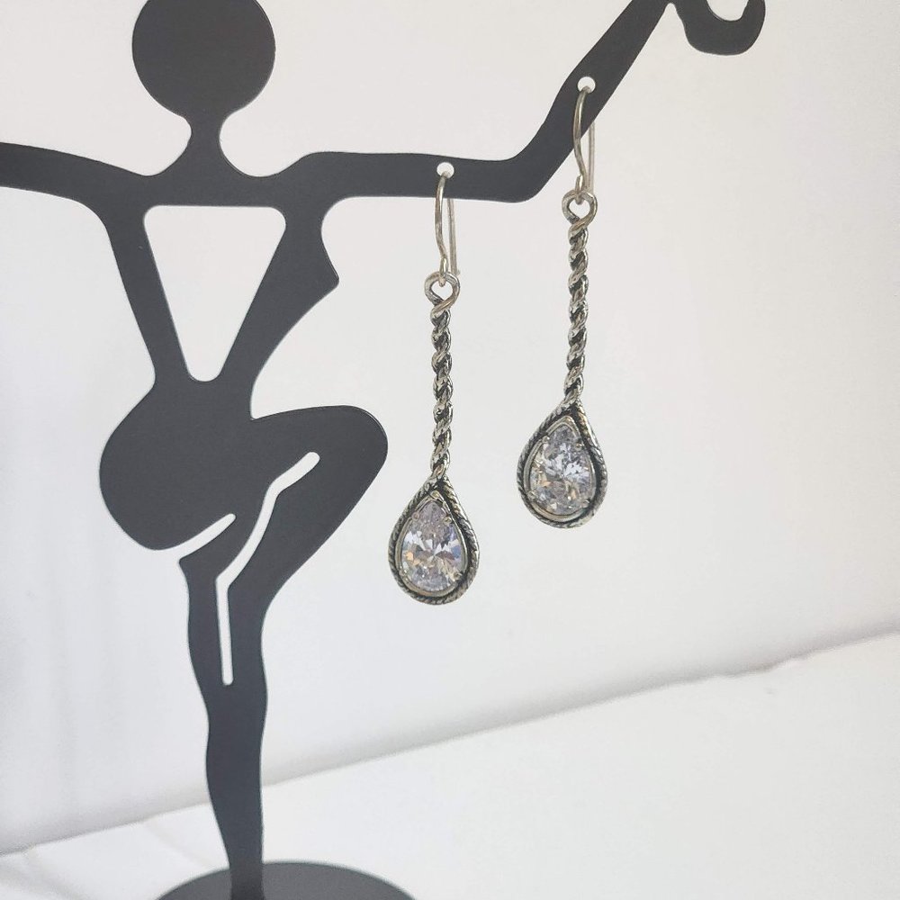 Opulenza .925 2" Sterling Silver